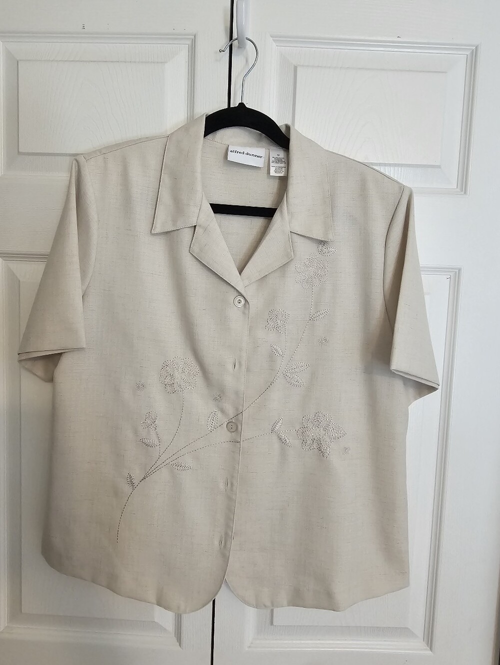 Alfred Dunner Short Sleeved Blazer Jacket Size 12